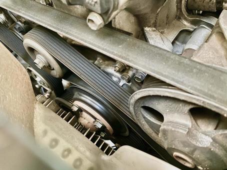 ファンベルト交換調整